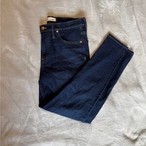 Madewell Women's Dark Blue Skinny Jeans